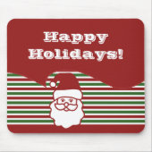 Jolly Santa Claus Mousepad Muismat (Voorkant)