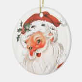 Jolly Santa Claus  Ornament (Links)