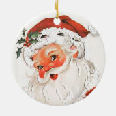 Jolly Santa Claus  Ornament (Achterkant)