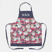 Jolly Santa Claus Schort (Voorkant)