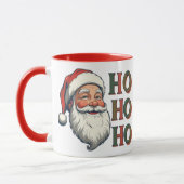 Jolly Santa Ho Ho Kerstfeest Mok (Links)