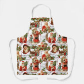 Jolly  Santa, Holly & Music Collage Schort (Voorkant)