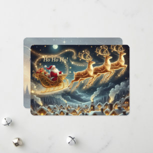 Jolly Santa Kerstkaart