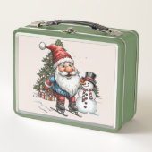 Jolly Santa Kerstlunchbox (Voorkant)