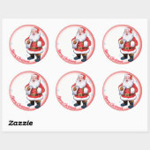 Jolly Santa Kerstmis vel van stickers (Vel)