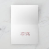 Jolly Santa Leuke Kerstvakantie Groet Feestdagen Kaart (Binnen)