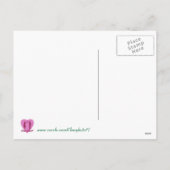 Jolly Santa Pointillism Vrolijk Kerstfeest Briefka Feestdagenkaart (Achterkant)