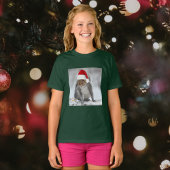 Jolly Santa Squirrel T-shirt voor meisjes