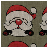 Jolly Santa Stof (Close Up)