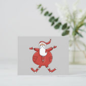 Jolly Santa T-shirts en geschenken Feestdagenkaart (Staand voorkant)