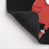 Jolly Santa T-shirts en geschenken Muismat (Hoek)