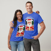 Jolly Santa Ugly Holiday "Sweater" T-shirt (Unisex)