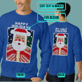 Jolly Santa Ugly Holiday "Sweater" Trui