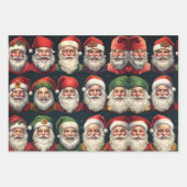 Jolly Santa wrapping paper (Voorkant 2)