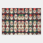 Jolly Santa wrapping paper (Voorkant)
