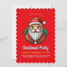 Jolly Santa Wreath kerstfeest