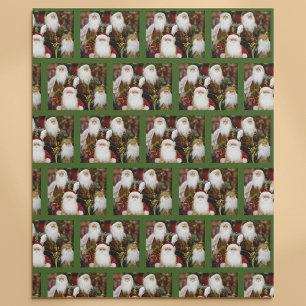Jolly Santas Cadeaupapier