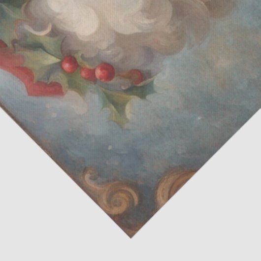 Jolly Santa's Christmas Cheer: Feestelijke decoupa Tissuepapier (Detail)