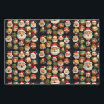 Jolly Santa's wrapping paper<br><div class="desc">Wrap your gifts in the spirit of merriment with our 'Jolly Santa's Laughter' Wrapping Paper. This delightful design captures the heartwarming essence of the holiday season as Santa Claus himself shares a hearty laugh. Each package you wrap becomes a joyful surprise, brimming with the magic and laughter of Christmas. Let...</div>