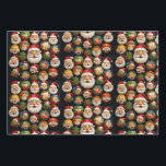 Jolly Santa's wrapping paper<br><div class="desc">Wrap your gifts in the spirit of merriment with our 'Jolly Santa's Laughter' Wrapping Paper. This delightful design captures the heartwarming essence of the holiday season as Santa Claus himself shares a hearty laugh. Each package you wrap becomes a joyful surprise, brimming with the magic and laughter of Christmas. Let...</div>