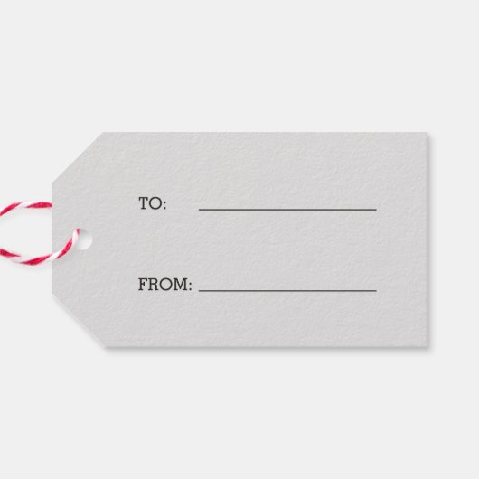 Jolly Season kerstfeestdag cadeautjes Labels Cadeaulabel (Achterkant Horizontaal)