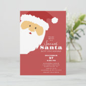 Jolly Secret Kerstfeest Kaart (Staand voorkant)