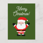 Jolly Sinterklaas cartoon Kerst briefkaarten (Voorkant)