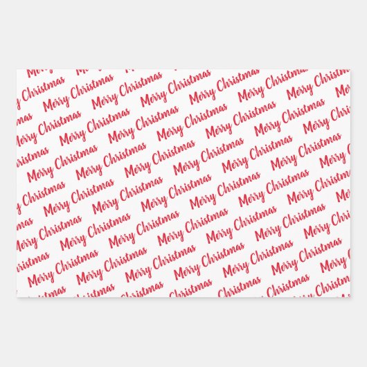 Jolly Sinterklaas en Bogen Rode en Zwarte Kerstmis Inpakpapier Vel (Voorkant 3)