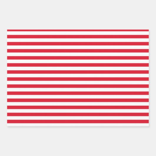 Jolly Sinterklaas en Bogen Rode en Zwarte Kerstmis Inpakpapier Vel (Voorkant 2)