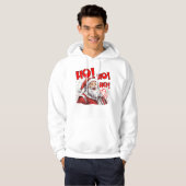 Jolly Sinterklaas Kerstmis voor Hem Hoodie (Voorkant volledig)