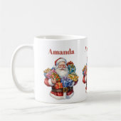 Jolly Sinterklaas Klassieke Kerstmis Koffiemok (Links)