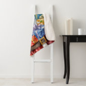 Jolly Sinterklaas Klassieke Kerstmis Sherpa Deken (In situ)