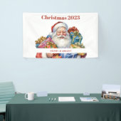 Jolly Sinterklaas Klassieke Kerstmis Spandoek (Beurs)
