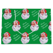 Jolly Sinterklaas Personaliseer Naam Kind Groot Cadeauzakje (Voorkant)