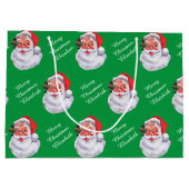 Jolly Sinterklaas Personaliseer Naam Kind Groot Cadeauzakje (Achterkant)