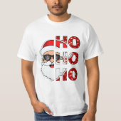 Jolly Smiles: Santa's Ho Ho! T-shirt (Voorkant)