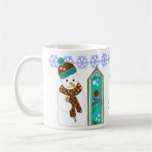 Jolly Snowman en Bird Houses Koffiemok (Links)