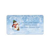 Jolly Snowman ID841 Etiket (Voorkant)
