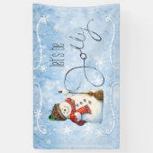 Jolly Snowman ID841 Spandoek (Verticaal)
