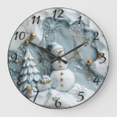 Jolly Snowman in het kerstverhaal Grote Klok (Voorkant)