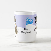 Jolly Snowman met Gezegde Koffiemok (Center)