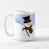 Jolly Snowman met Gezegde Koffiemok (Links)