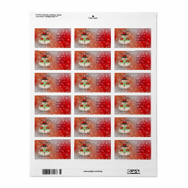 Jolly Snowman Snowy Dreams Etiket