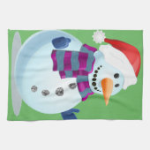 Jolly Snowman Theedoek (Horizontaal)