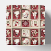 Jolly Snowmen Bedankdoosjes (Bovenkant)