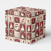 Jolly Snowmen Bedankdoosjes (Achterkant)