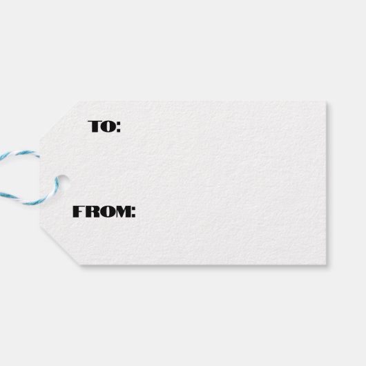 Jolly Snowmen Cadeaulabel (Achterkant Horizontaal)