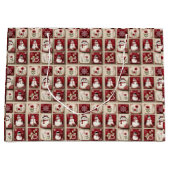 Jolly Snowmen Groot Cadeauzakje (Voorkant)