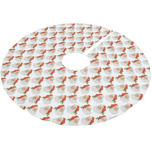  Jolly St. Nick Kerstman Kerstboom Rok (Gekanteld)