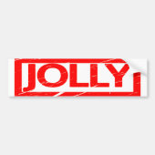 Jolly Stamp Bumpersticker (Voorkant)